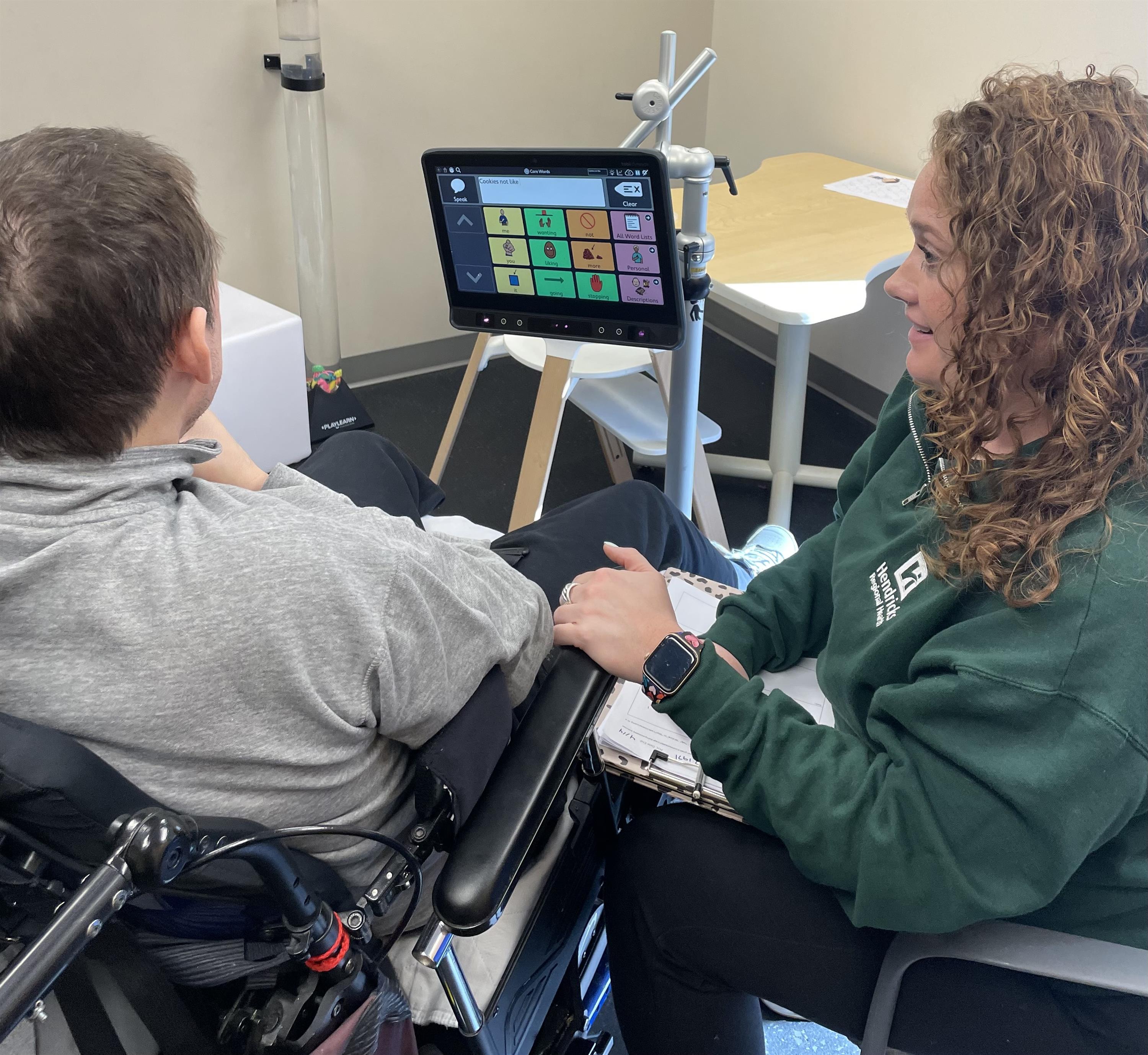 AAC Eye Gaze Technology at Hendricks Regional Health